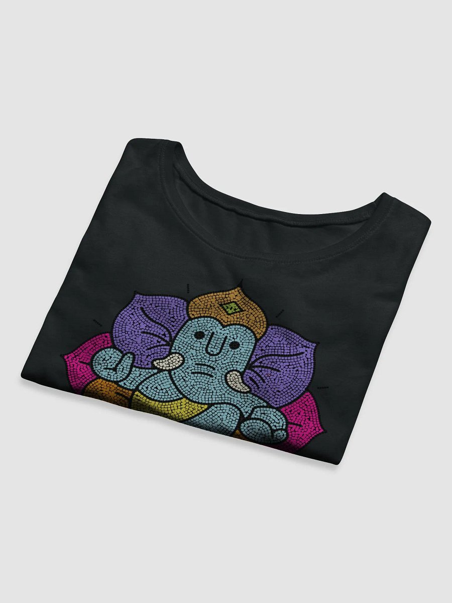 Ganesha Mosaic Crop Tee product image (22)