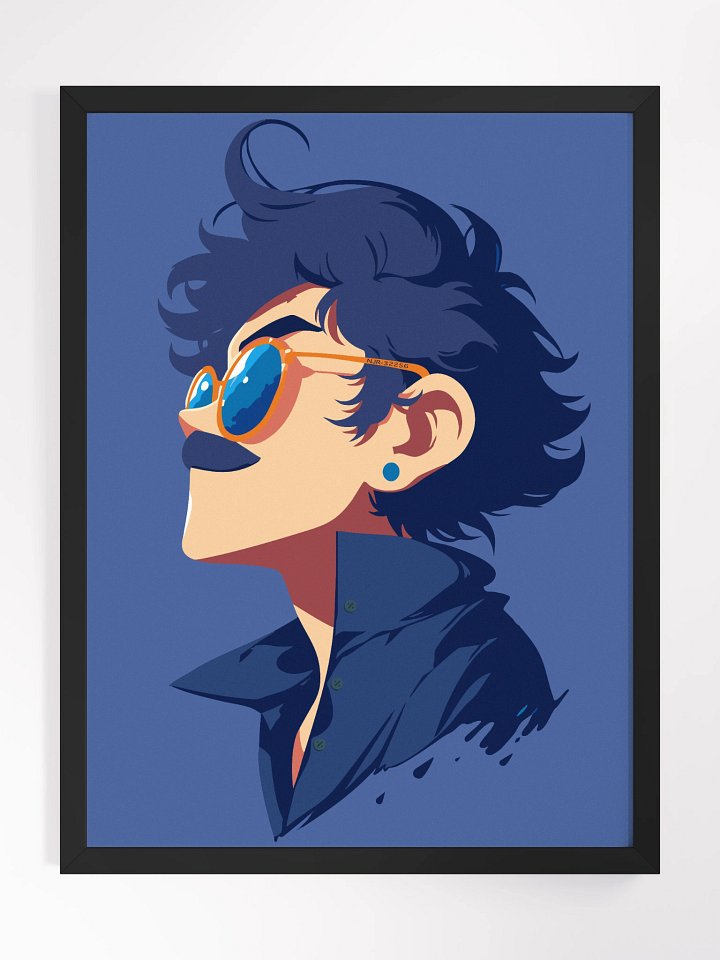 "Null and Shaded" – 18″ x 24″ Framed Poster product image (1)