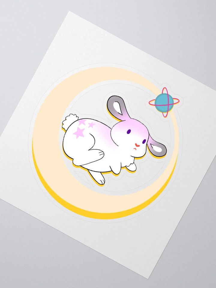 Tsuki the Moon Bunny SpaceBun Sticker product image (6)