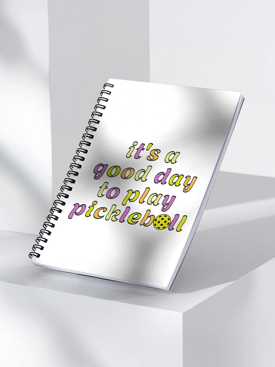 Its A Good Day To Play Pickleball Spiral Notebook product image (3)