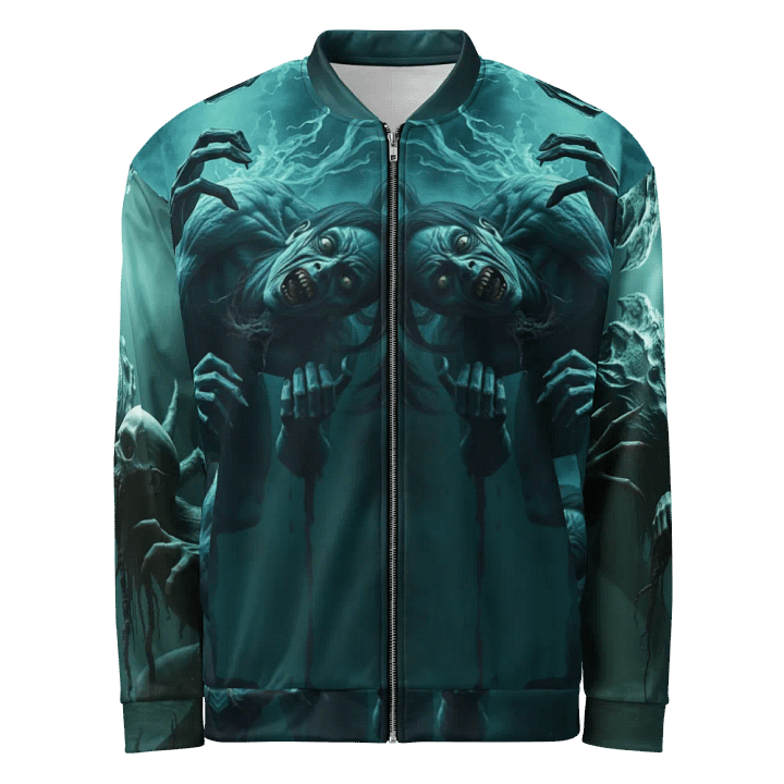 Ethereal Phantoms All-Over Bomber Jacket product image (1)