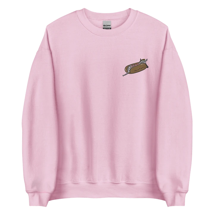 Zebra Hot Dog Embroidered Classic Sweatshirt product image (1)