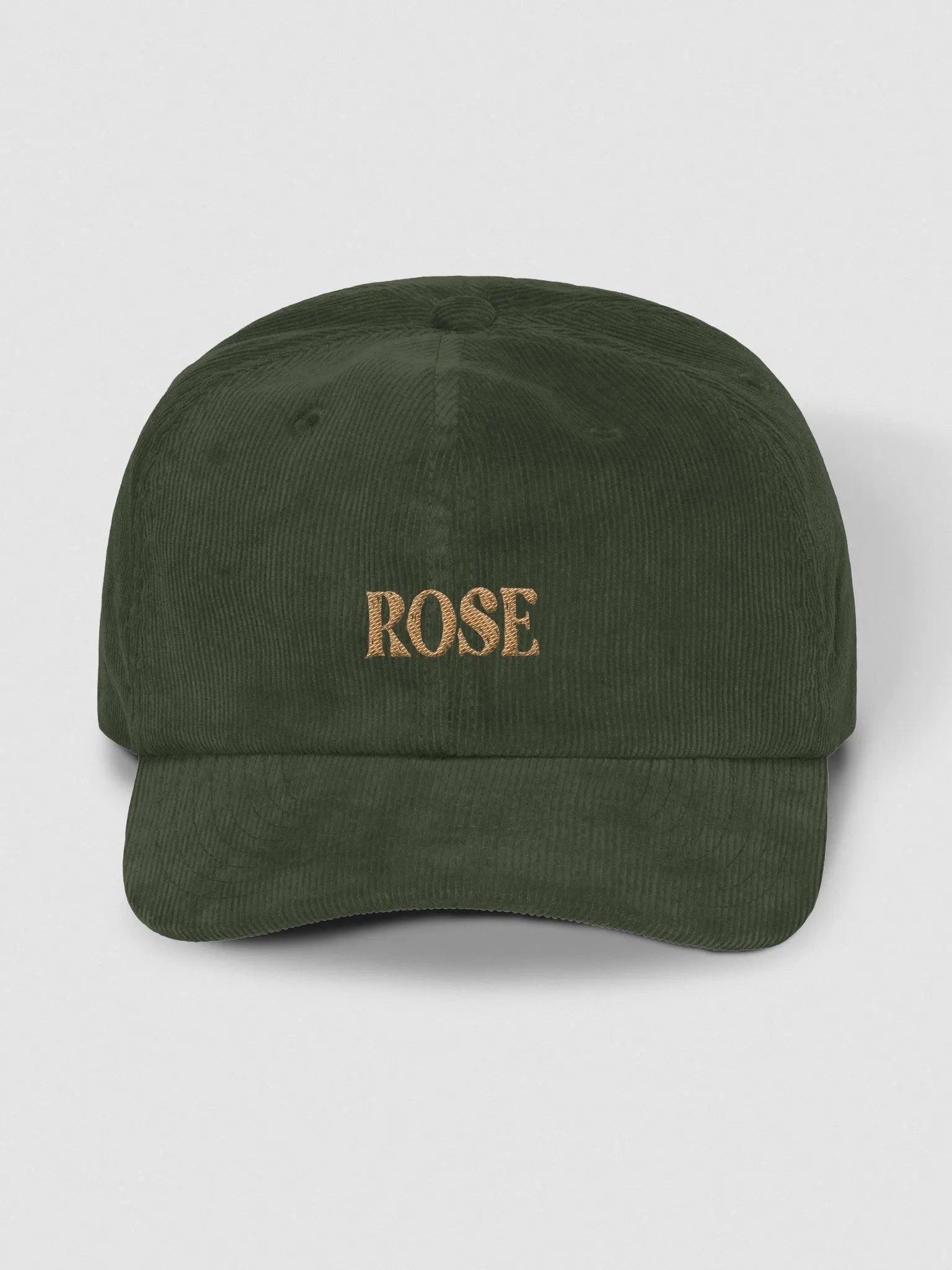 Olive Rose Corduroy Hat product image (1)