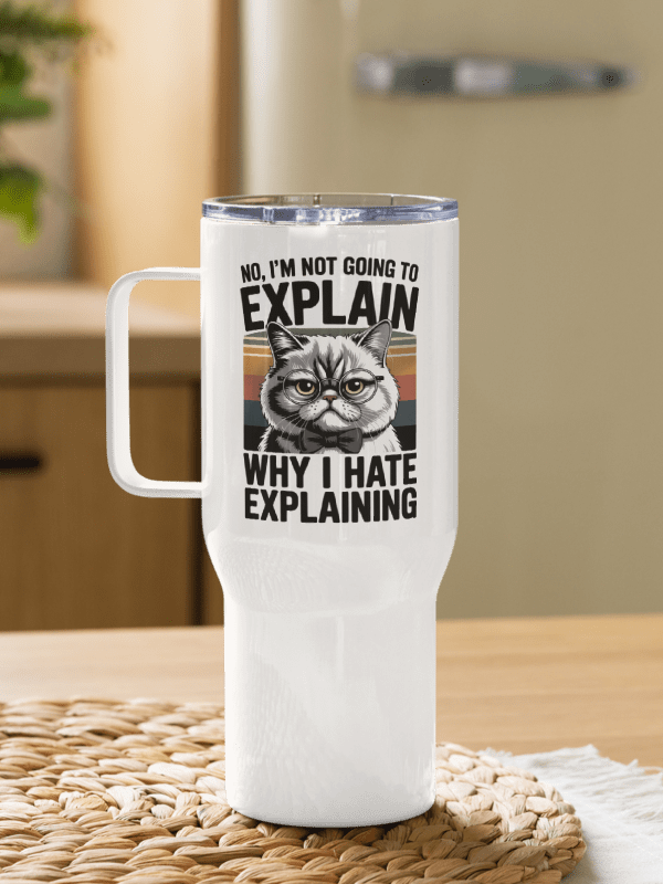 I Hate Explaining Human Design Manifestor Travel Mug product image (2)