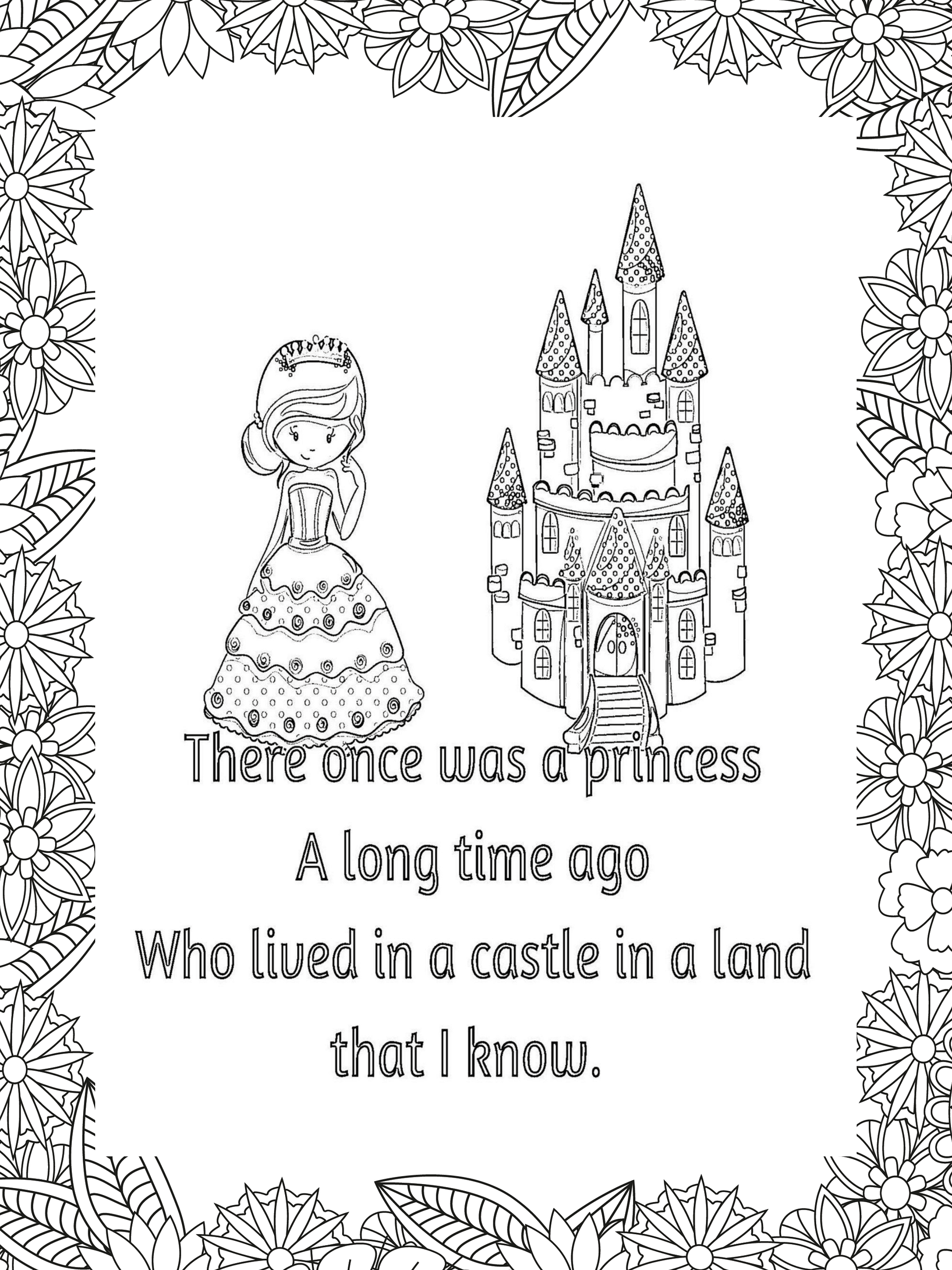 The Naughty Princess Coloring Storybook product image (2)