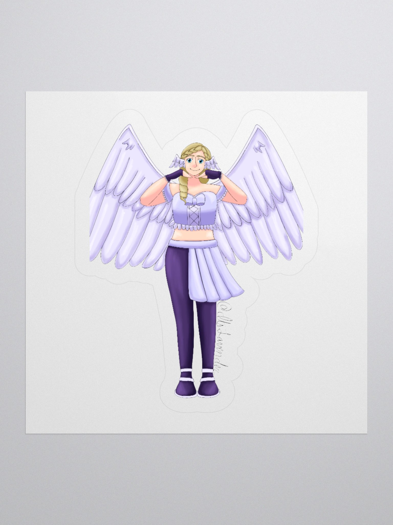 Avian Lavender Sticker product image (1)