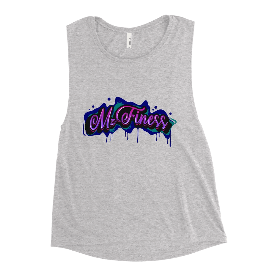Neon Glow MzFiness Logo Tank product image (3)