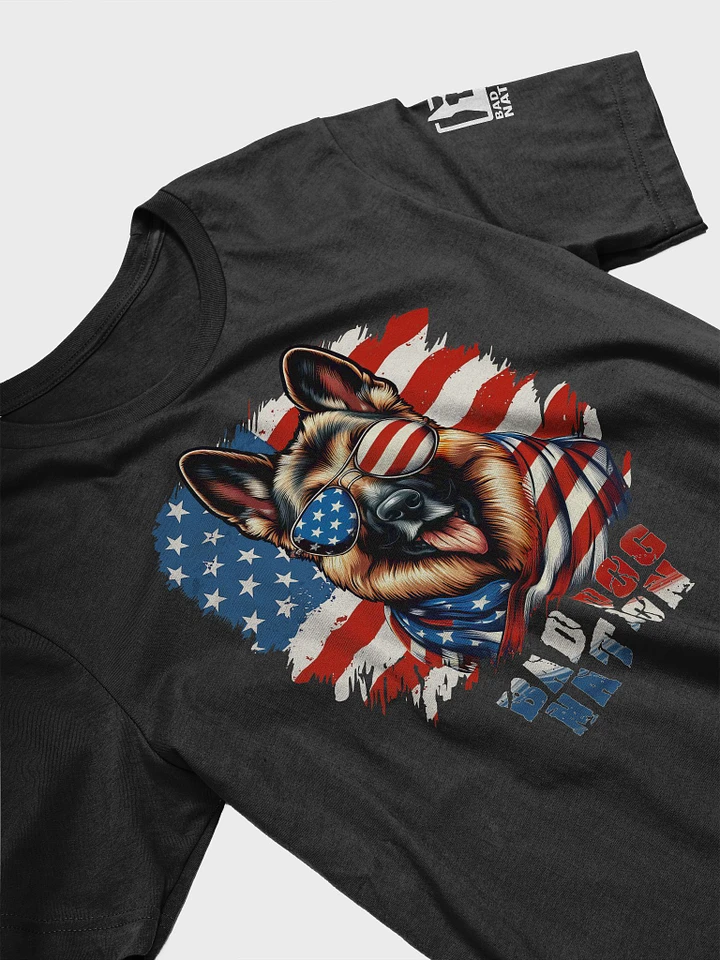 Patriotic German Shepherd - Premium Unisex T-Shirt product image (1)