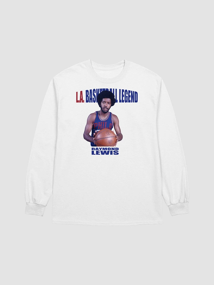 LA Basketball Legend Raymond Lewis Long Sleeve T-shirt product image (17)