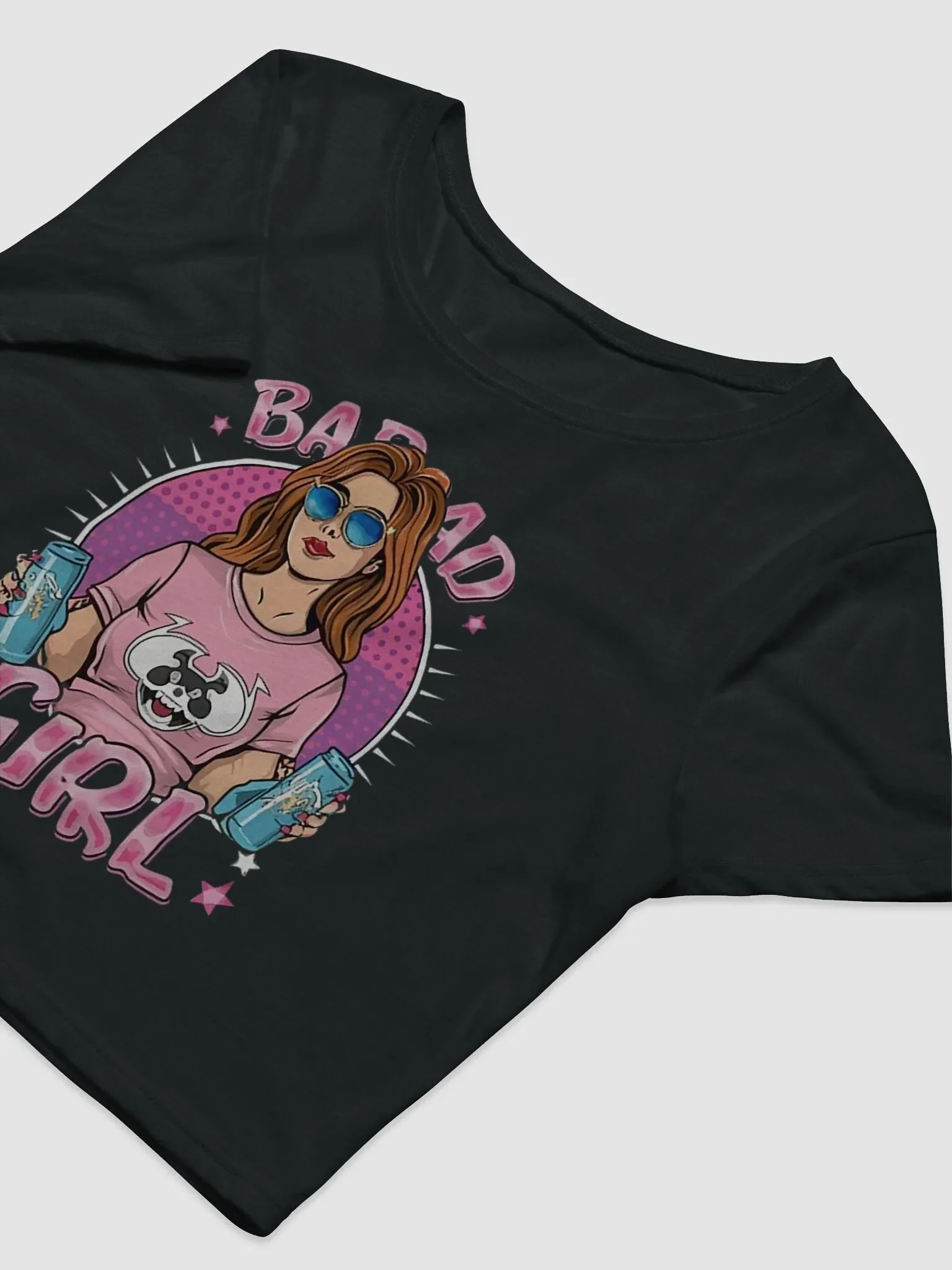 Bad Girl Chic Crop Tee product image (5)