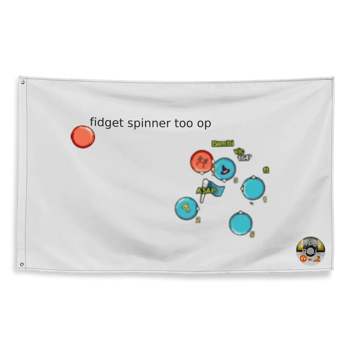Fidget Spinner Too Op Hyperball Flag product image (2)