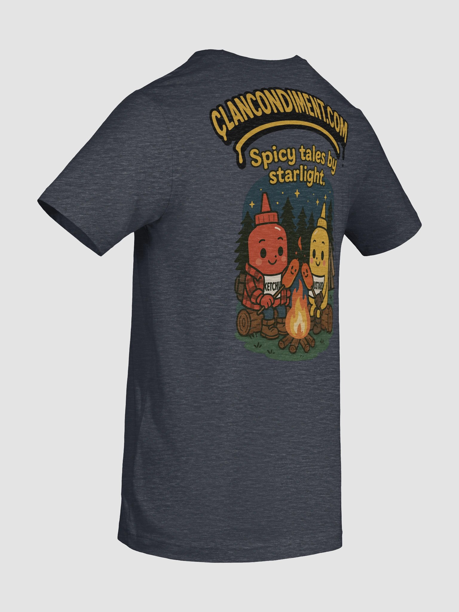 Spicy Tales by Starlight Tee | Campfire Chaos, Condiment Style product image (10)
