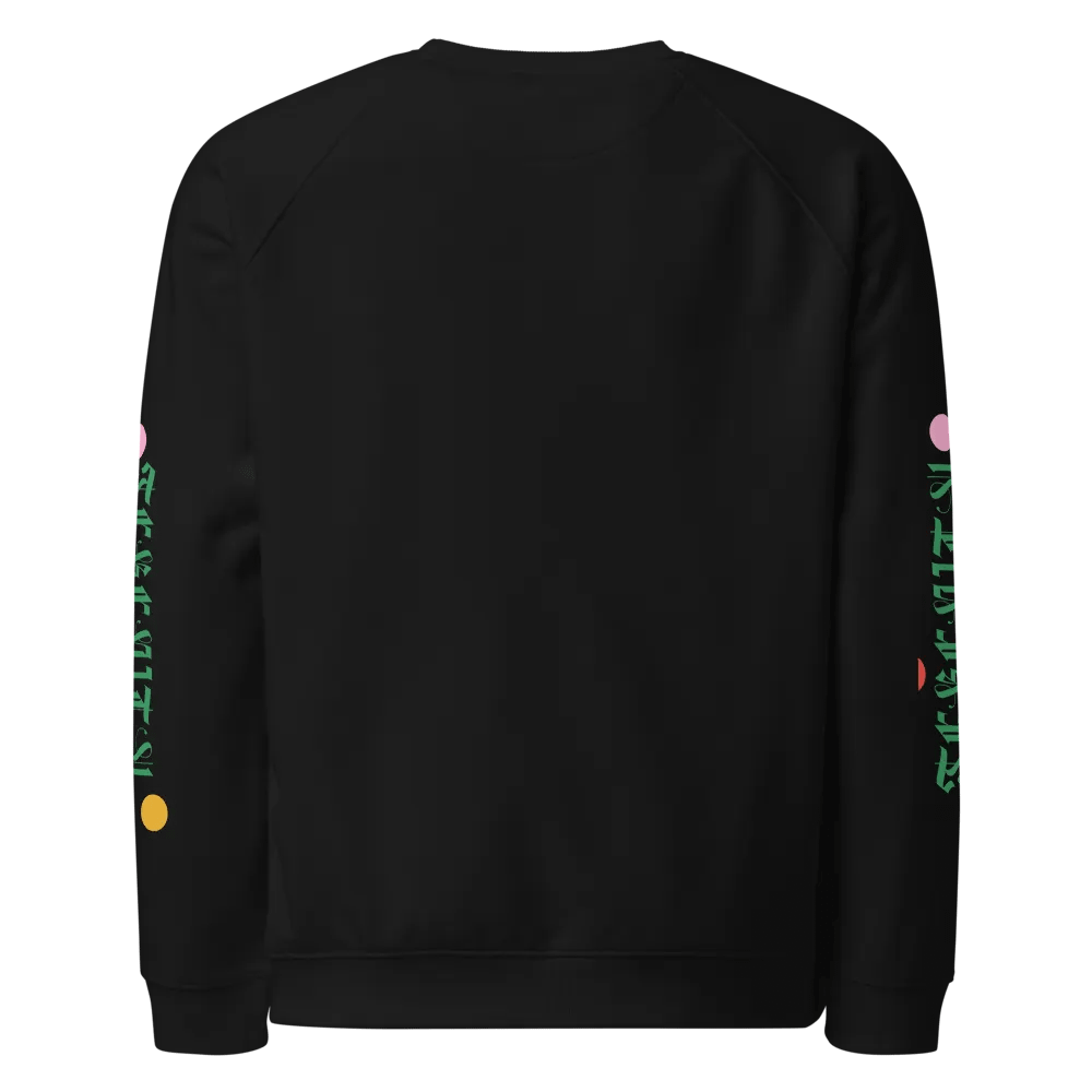 Flowing Beauty Watercolor Raglan Sweatshirt product image (7)