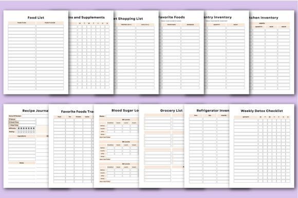 🥗 Meal Planner 2026 – Your Year of Healthy, Organized Meals product image (5)