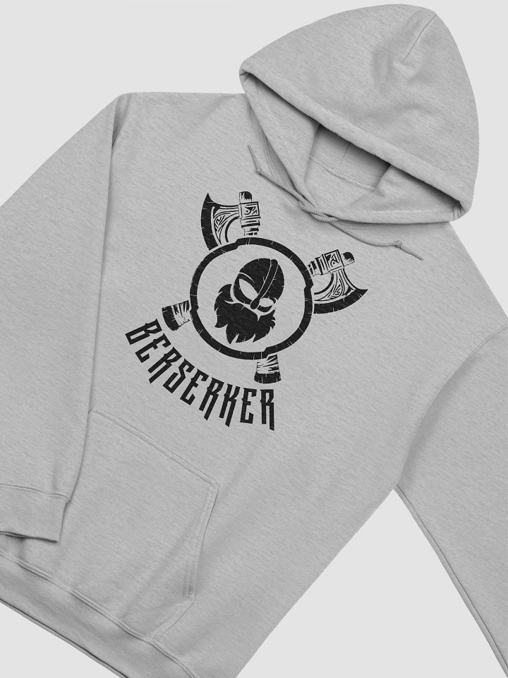 REXNOR Berserker Hoodie (Black Logo + Text Upper Back) product image (2)