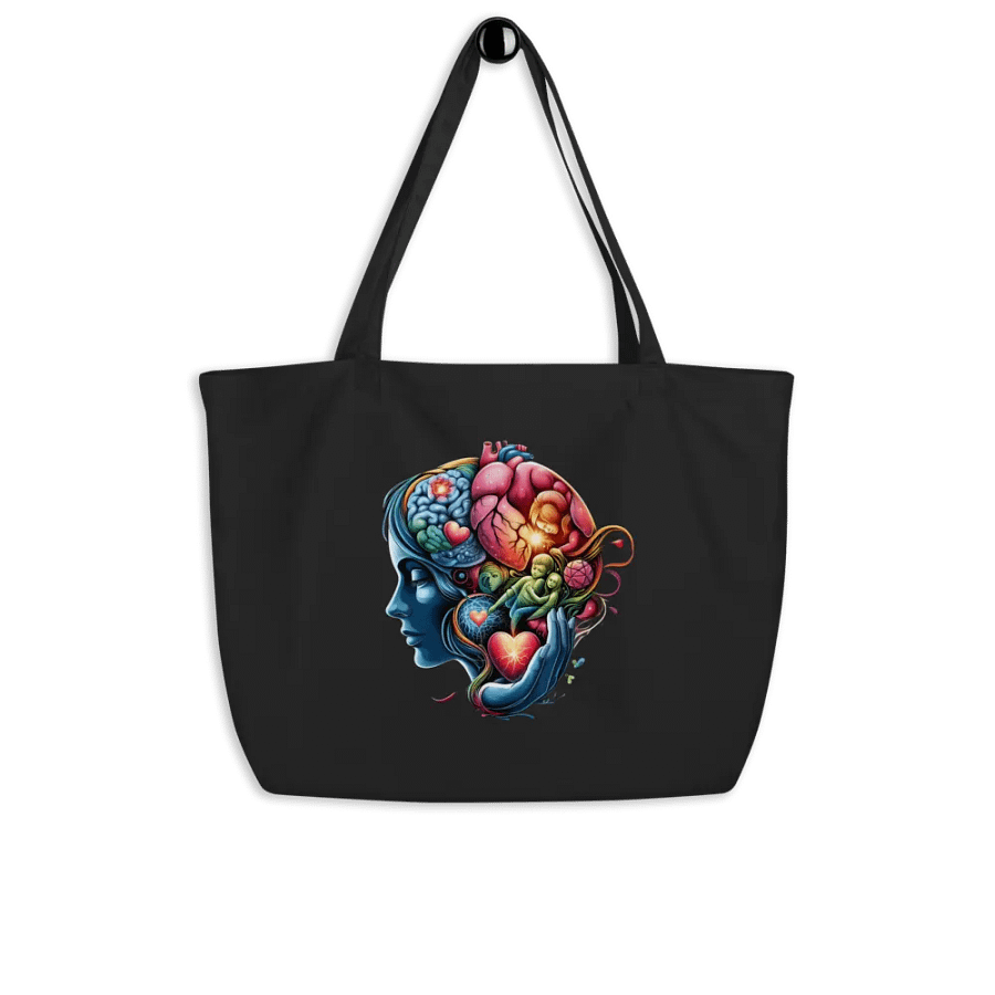 Psyche's Embrace Organic Tote product image (4)
