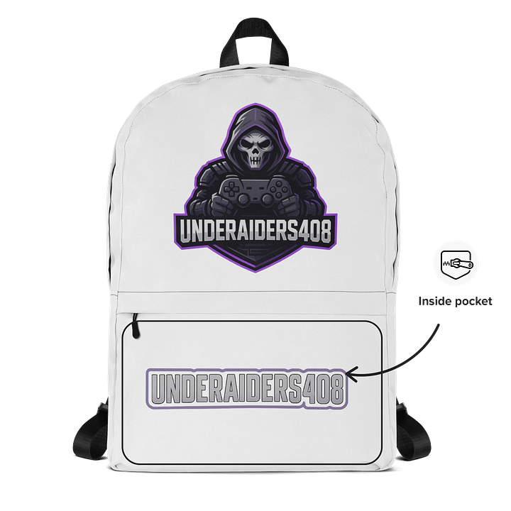White Backpack product image (2)