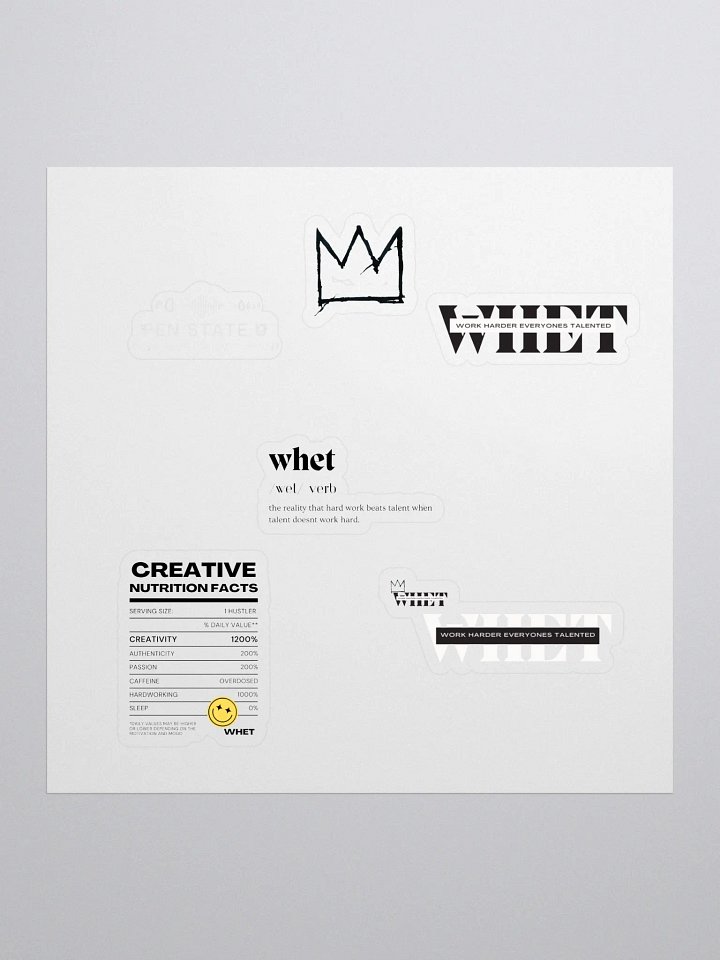 WHET Stickers product image (1)