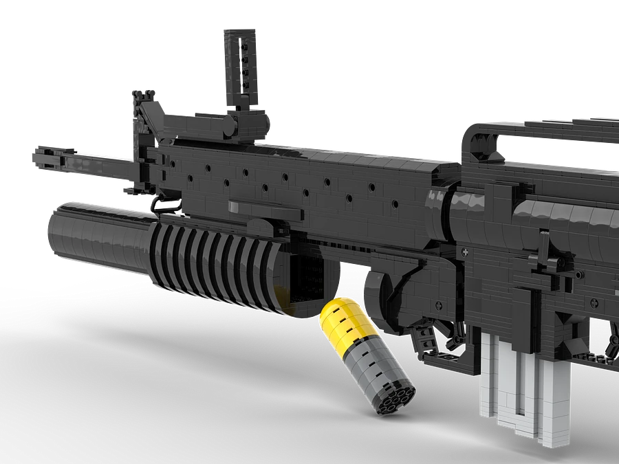 LEGO M16A1/M203 - LDD Instructions product image (7)