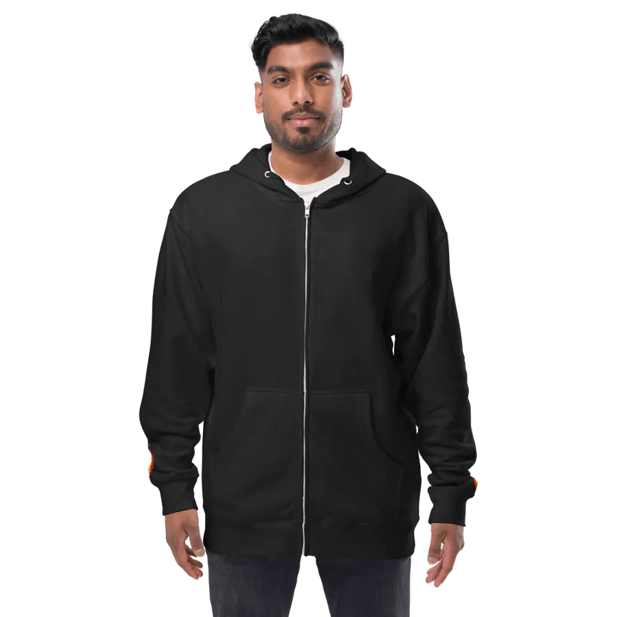 Phlare Flame Fleece Zip Up Hoodie product image (6)