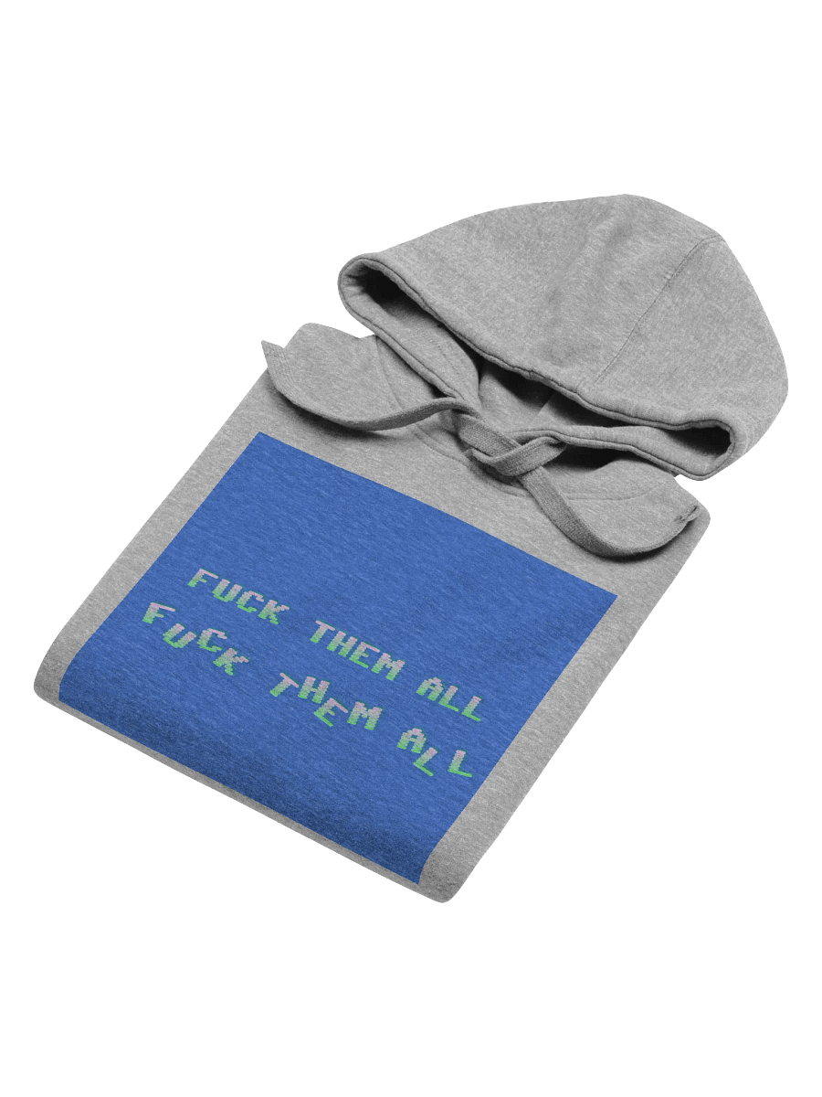Vibrant Text Repeat Unisex Hoodie product image (28)