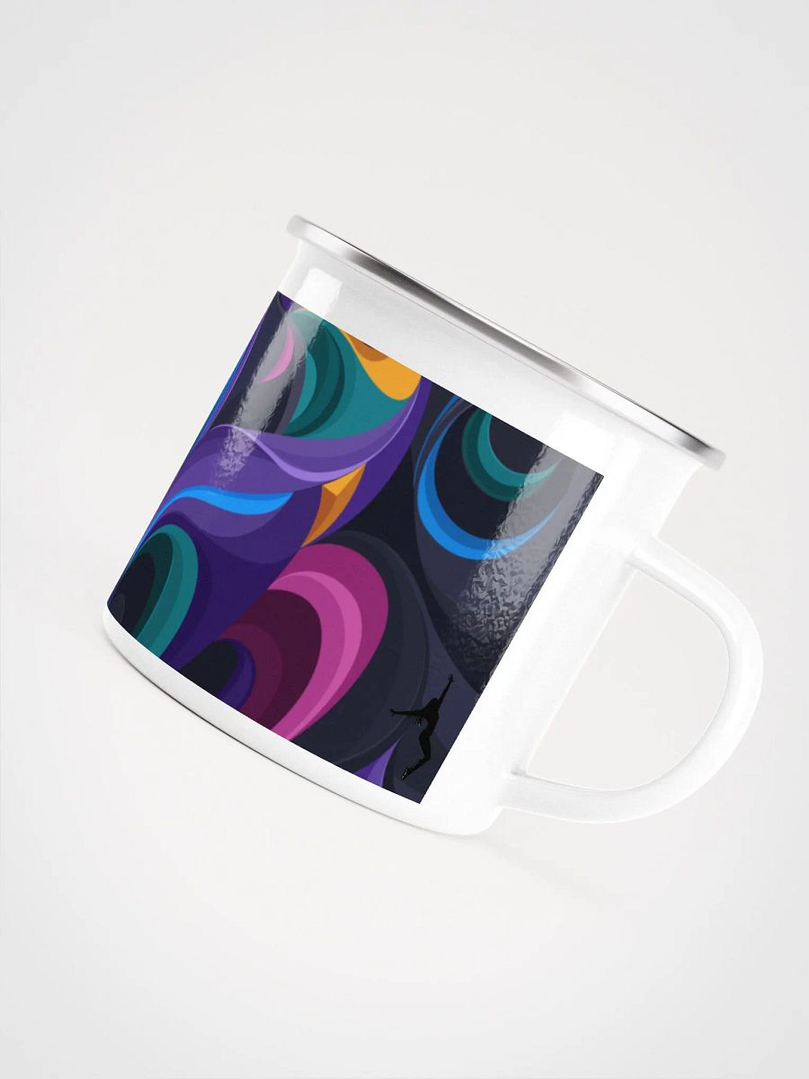 Ethereal Swirl Enamel Mug product image (5)
