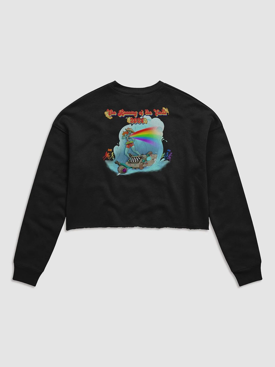 Running of the Trolls Rainbow Crop Sweater - by Mischi product image (1)