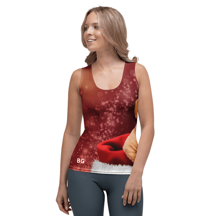 'It's Christmas' Santa Paws Festive Women's Tank Top product image (1)