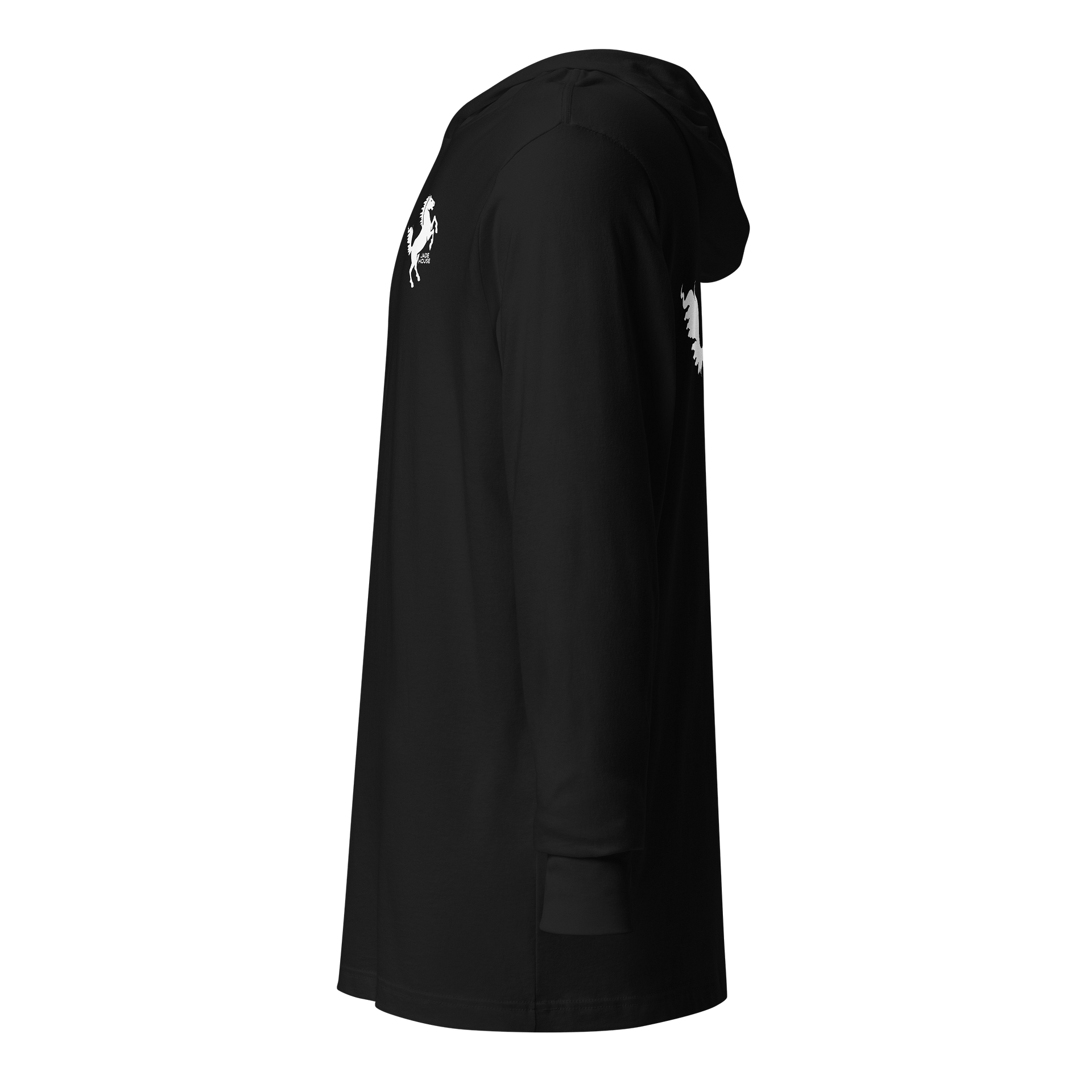 Jade House Unisex Hooded Long Sleeve Tee product image (3)