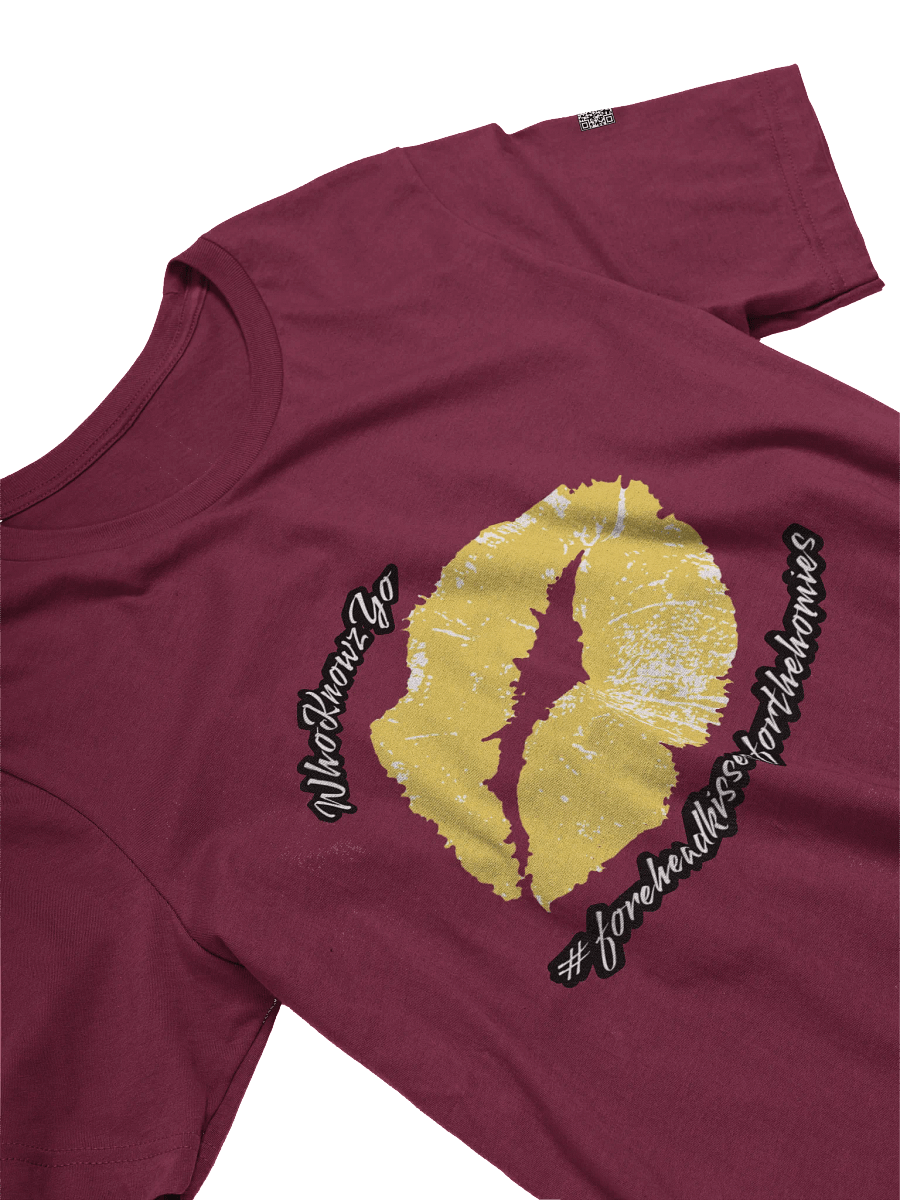 #foreheadkissesforthehomies unisex tee (yellow) (S-5XL) product image (3)