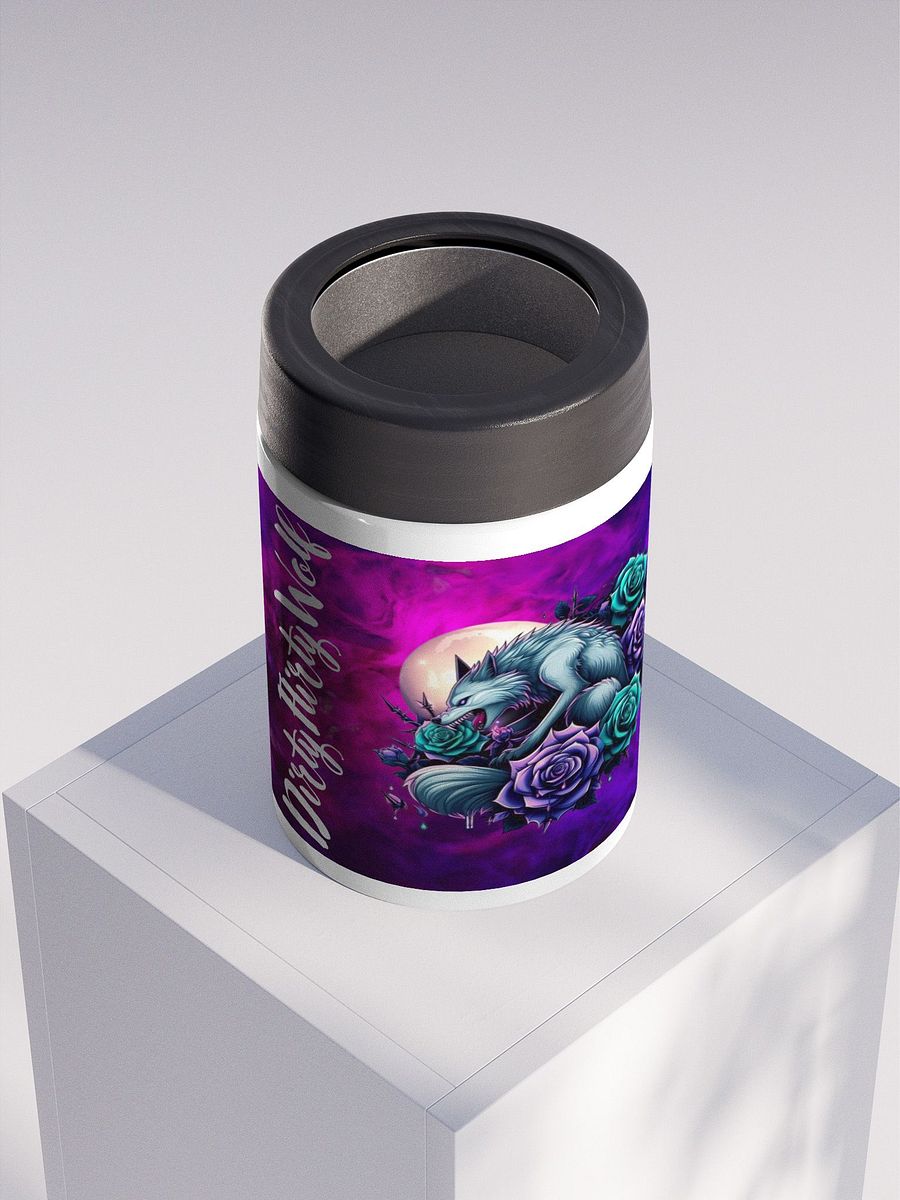 Mystical Wolf Protector Stainless Steel Koozie product image (4)