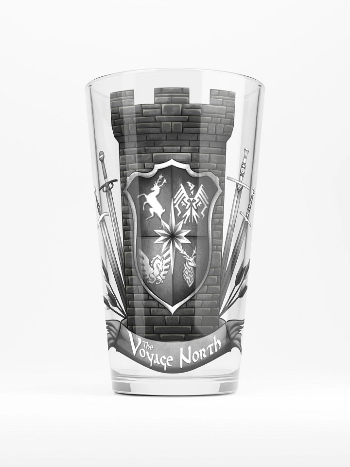 Pint Glass/ Greyscale Logo 2024 Exclusive product image (1)