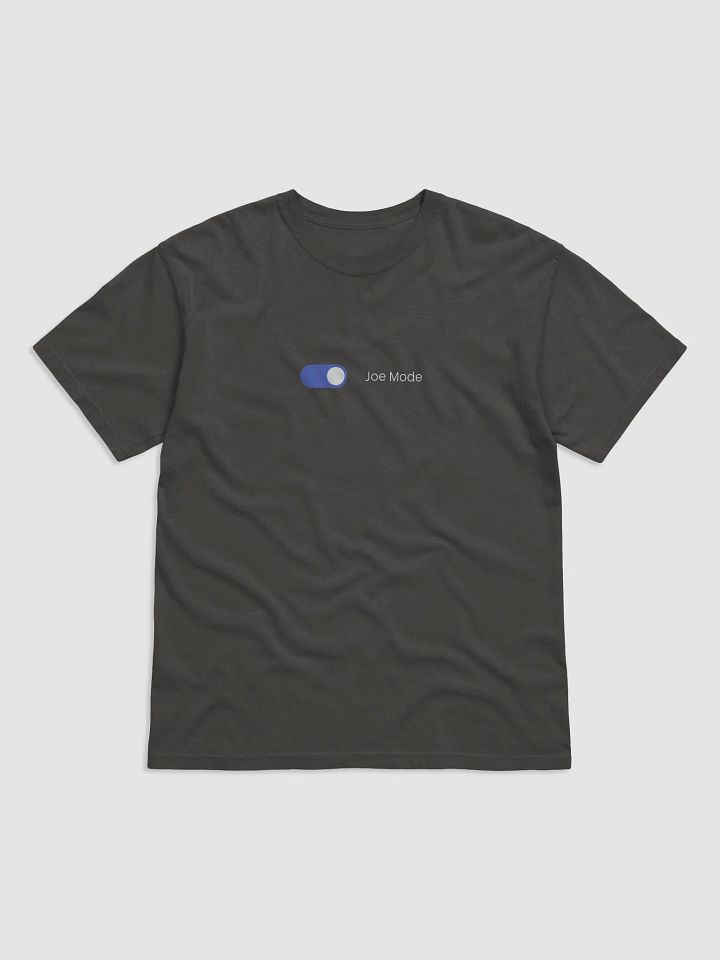 joe mode t-shirt - 100% cotton (white text) product image (2)