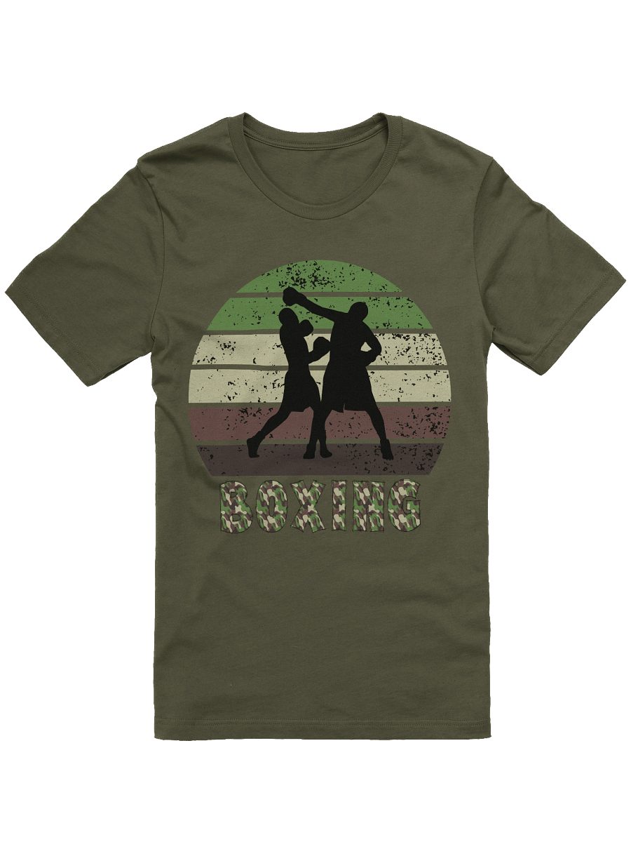 Boxing 'Vintage' Camo Style T-Shirt product image (3)
