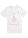 angel hair pasta // pink tee product image (1)