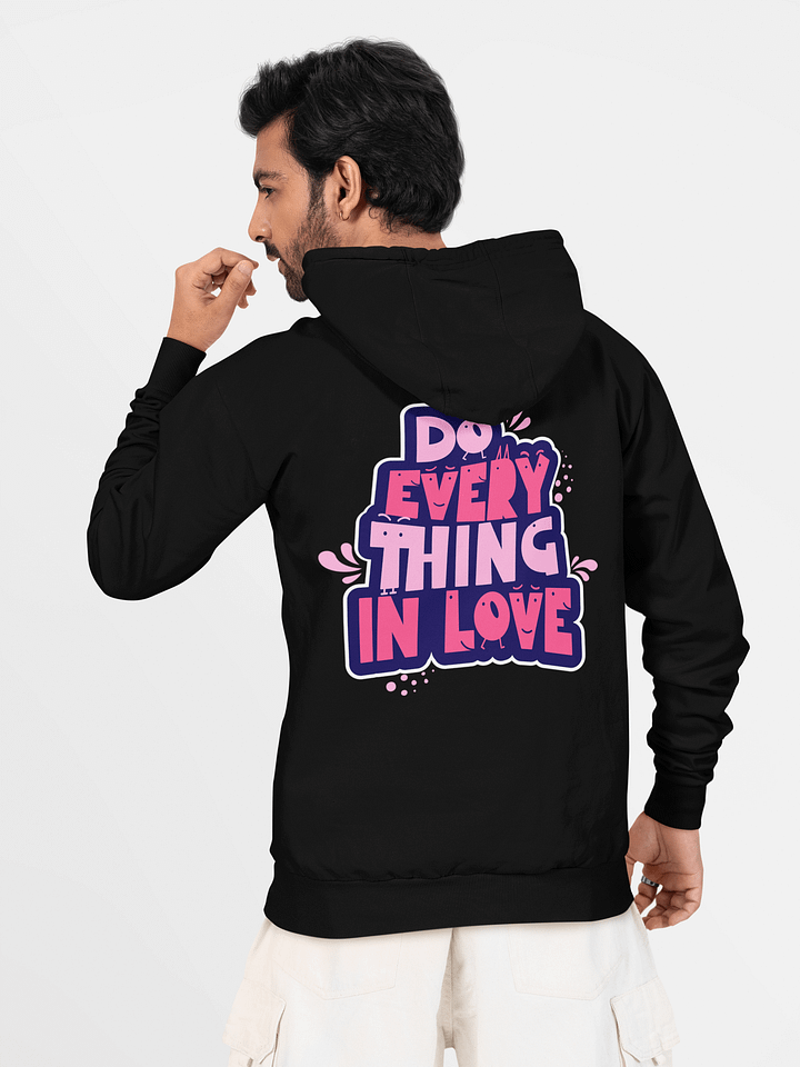 Do Everything In Love | Gildan Classic Unisex Hoodie product image (1)