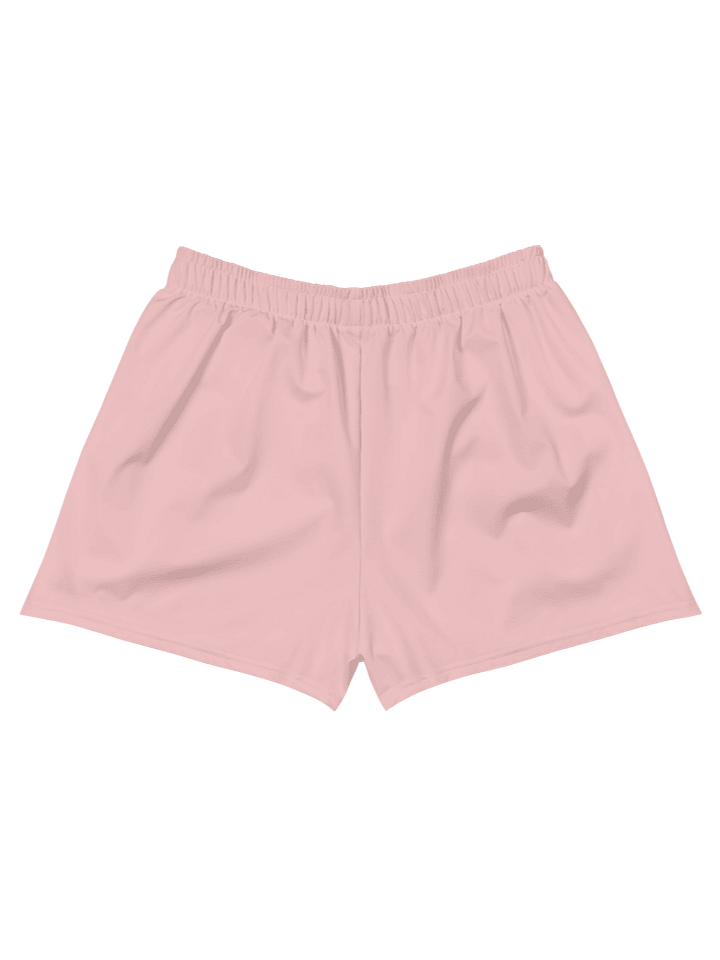 Unisex Activewear - Pekpek Short Shorts Baby Pink - Printed White Logo product image (2)