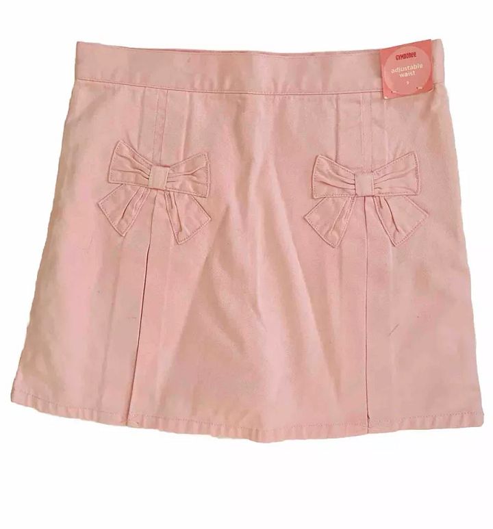 Gymboree Girls Size 9 It’s A Girl Thing Line Fall 2005 NWT New Pink Skort Skirt product image (1)