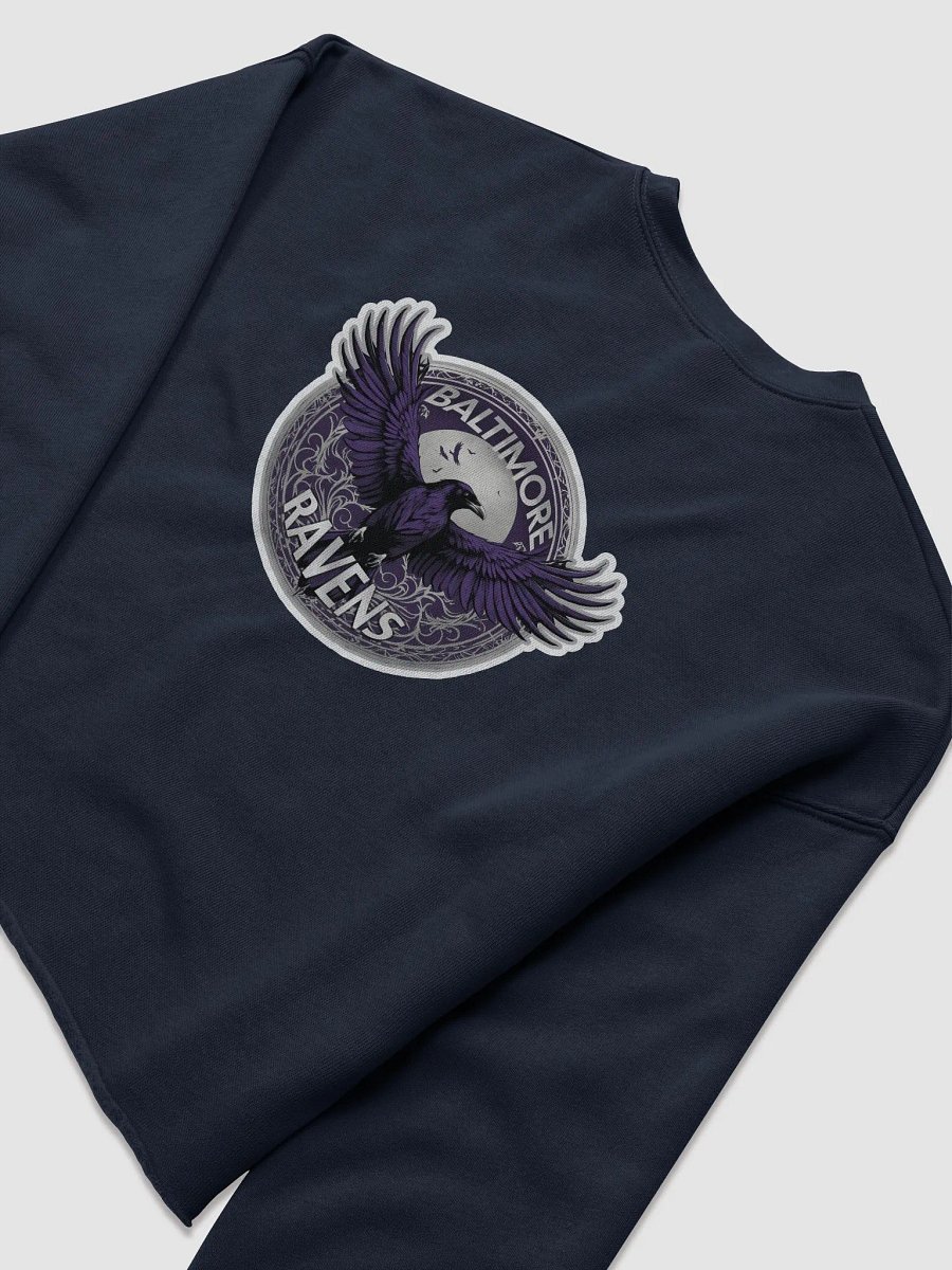 Baltimore Ravens "Fierce Winged" Women's Fleece Crop Sweatshirt | NFL | Home Locker product image (18)