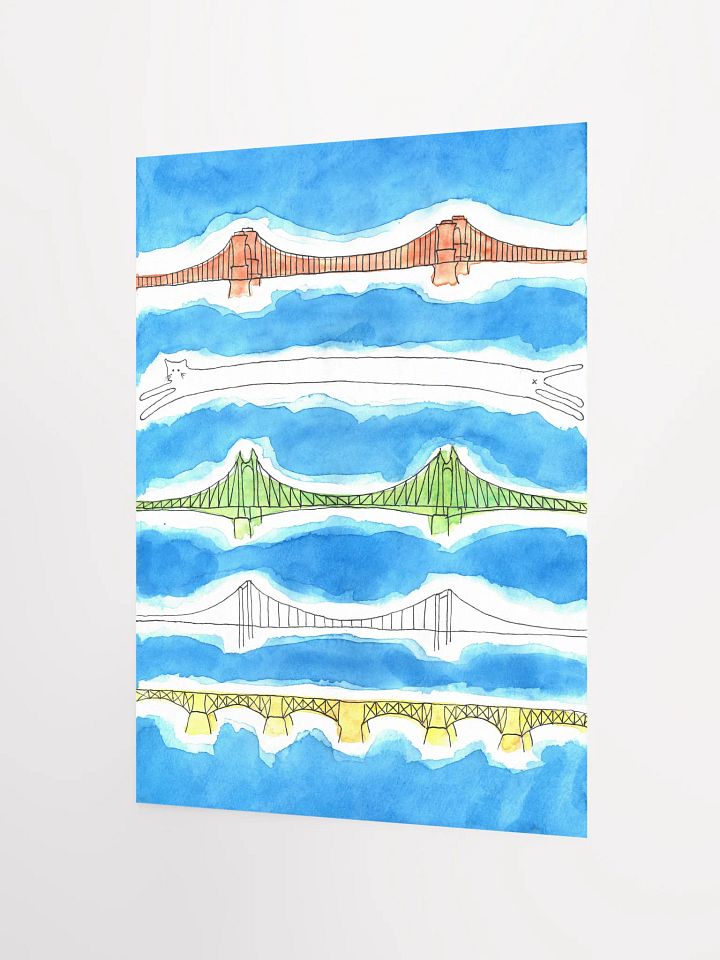 Meowgical Budapest - Art Print product image (3)