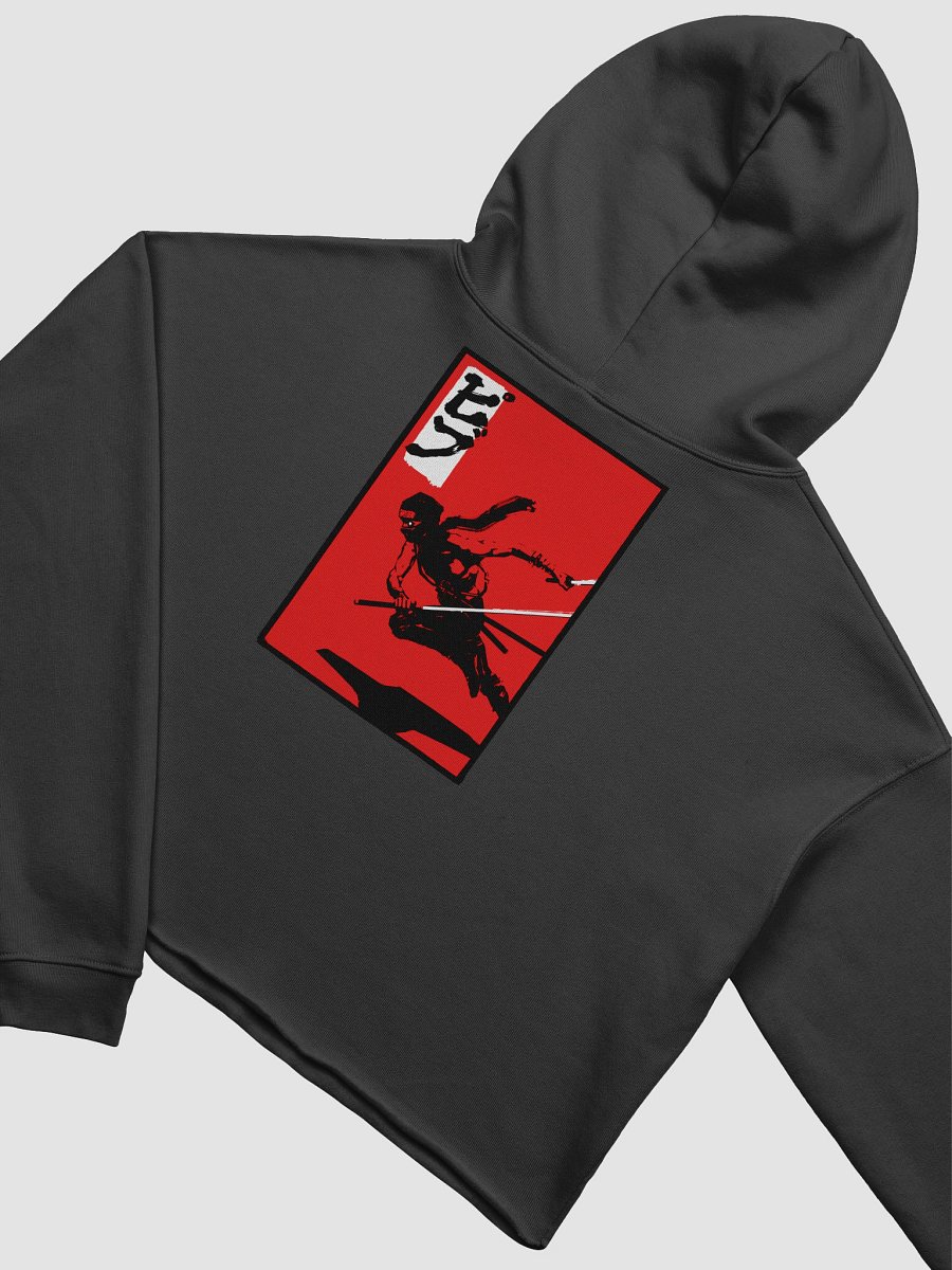 Pibu Fleece Crop Hoodie product image (2)