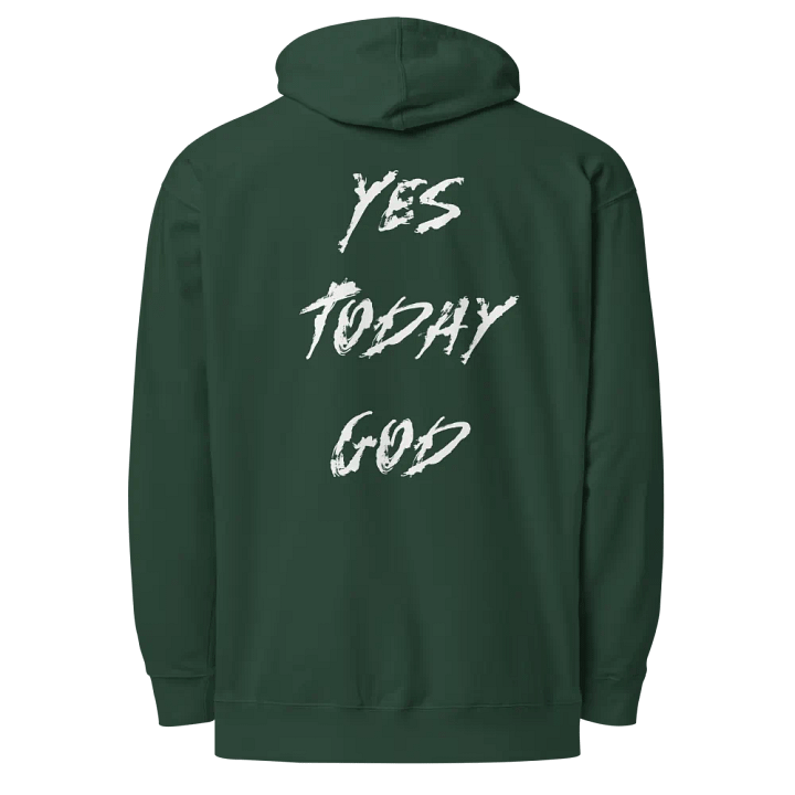 The Lives On HIGH | YTG STEALTH | UNISEX Hoodie | Alpine Green product image (2)