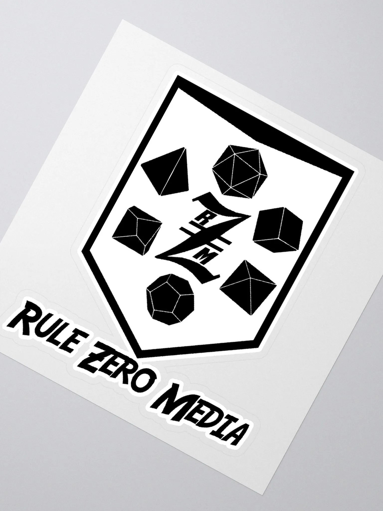 Rule Zero Media Sticker product image (1)