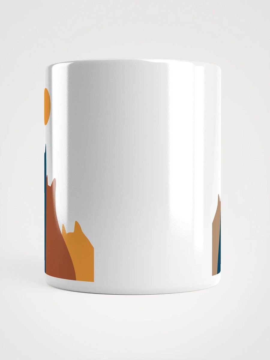 Abstract Sunset Cats Mug product image (9)