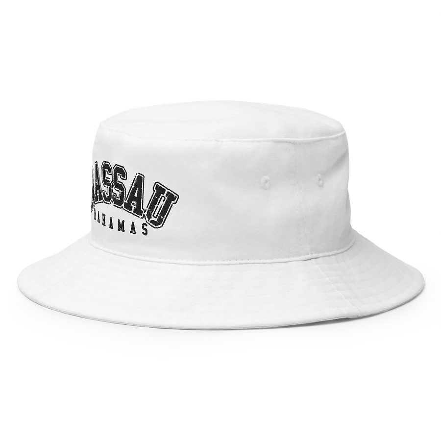 Nassau Bahamas Hat : Bahamas Flag Bucket Hat Embroidered product image (5)