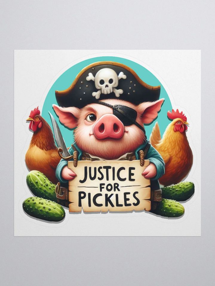 Justice for Pickles - Stickers product image (1)