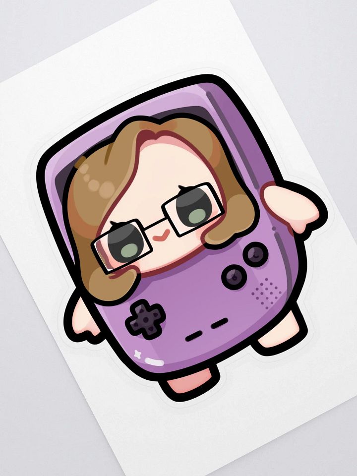 retro handheld sticker product image (2)