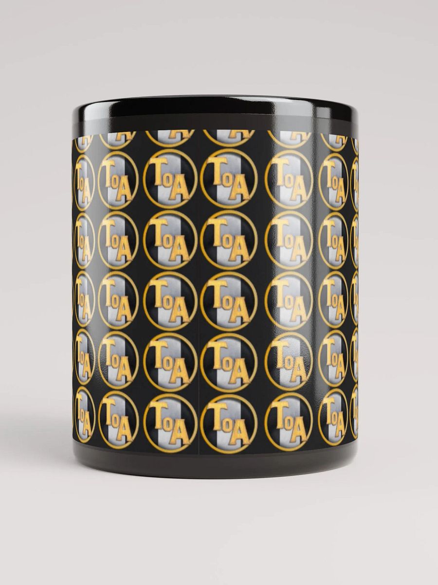 Tournament of Ages - Small Logo - Black Glossy Mug product image (5)