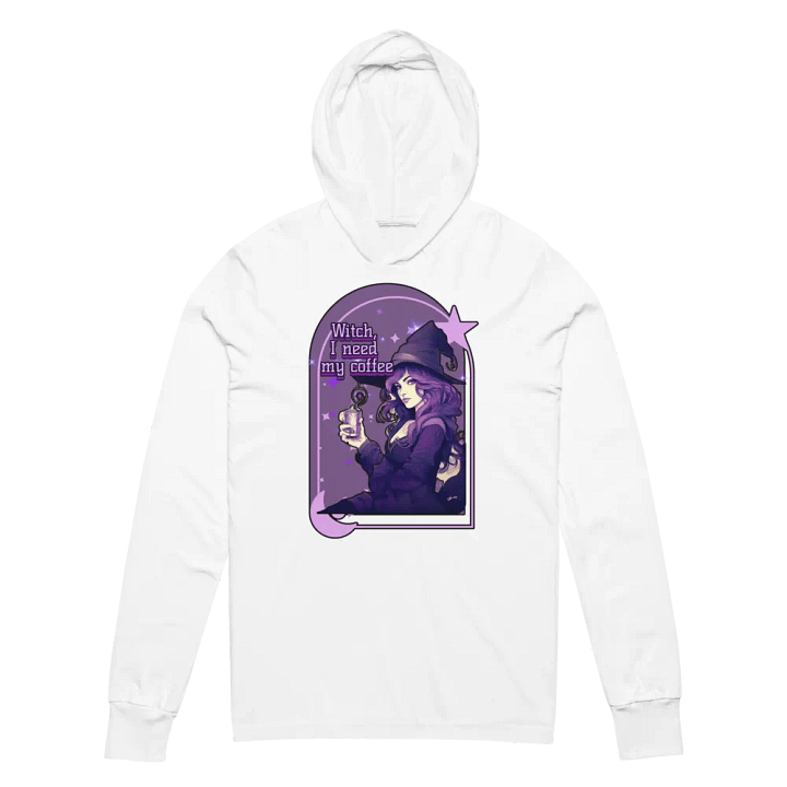 Mystical Witch's Coffee hooded tee product image (2)