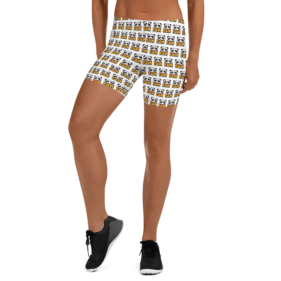 PandaFam Biker Shorts (up to 3xl) product image (6)